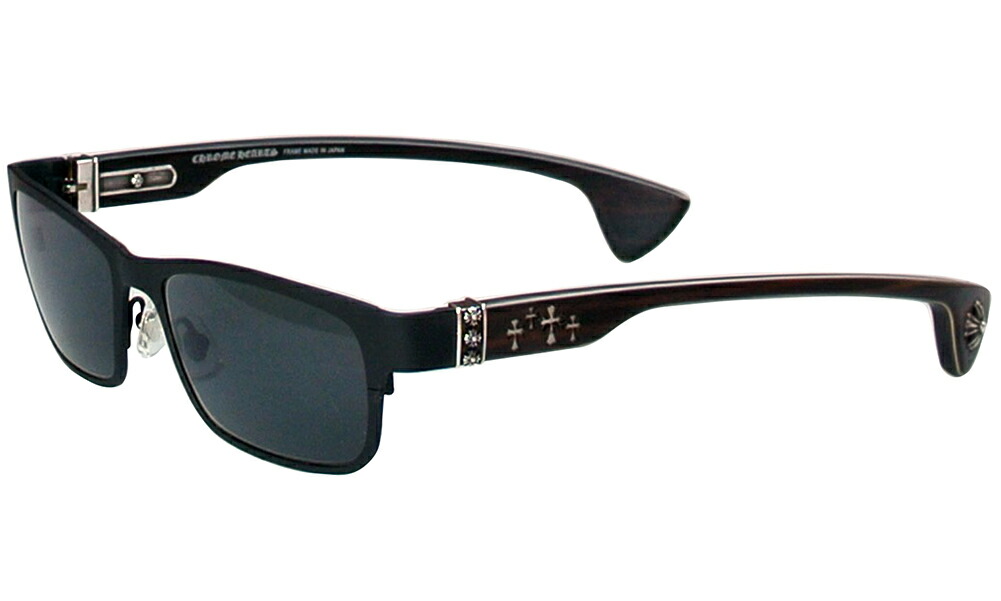 楽天市場】CHROME HEARTS DIXON YU-CROSS/MATTE BLACK - EBONY WOOD