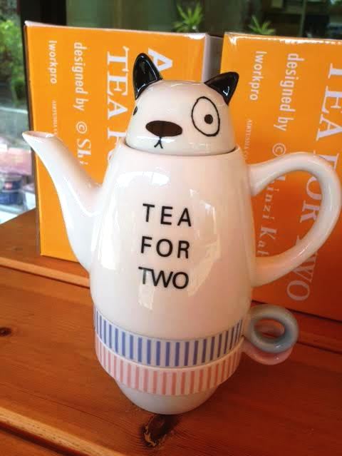 楽天市場】かわいいティーフォーツー ポット＆カップセット フレンチ