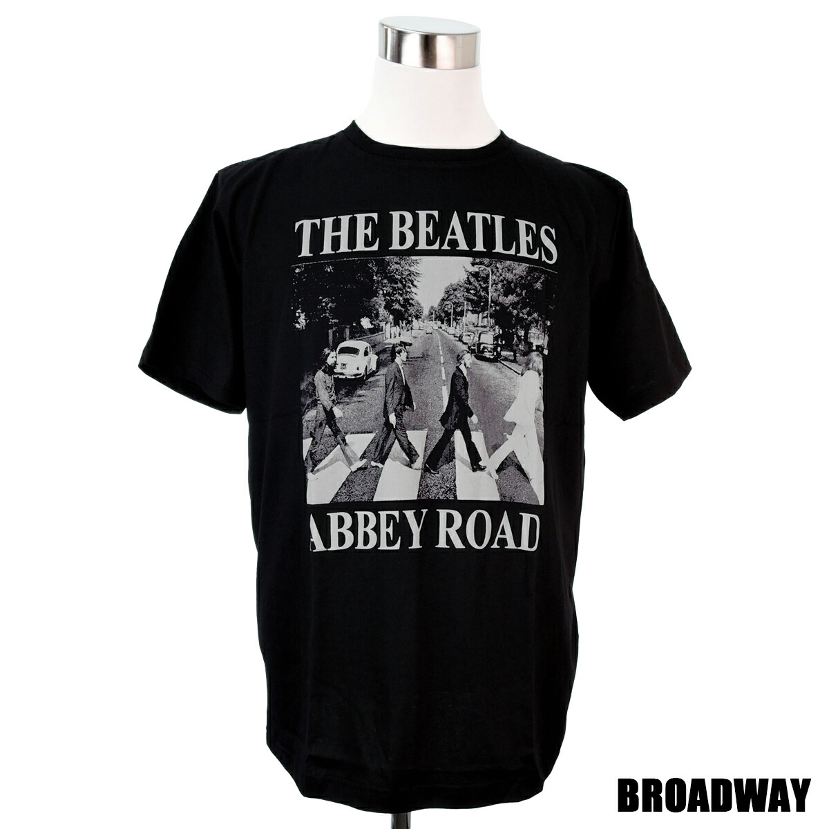 楽天市場】デザインTシャツ Broadway The Beatles Abbey Road