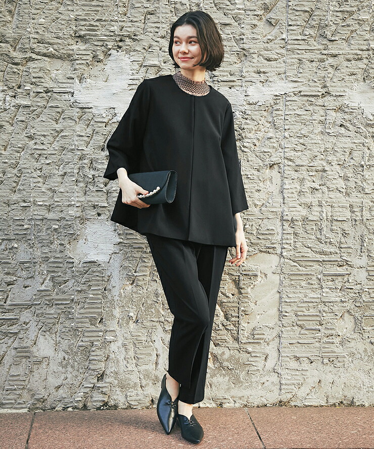 楽天市場】セレモニースーツ ノーカラージャケット ジャケット