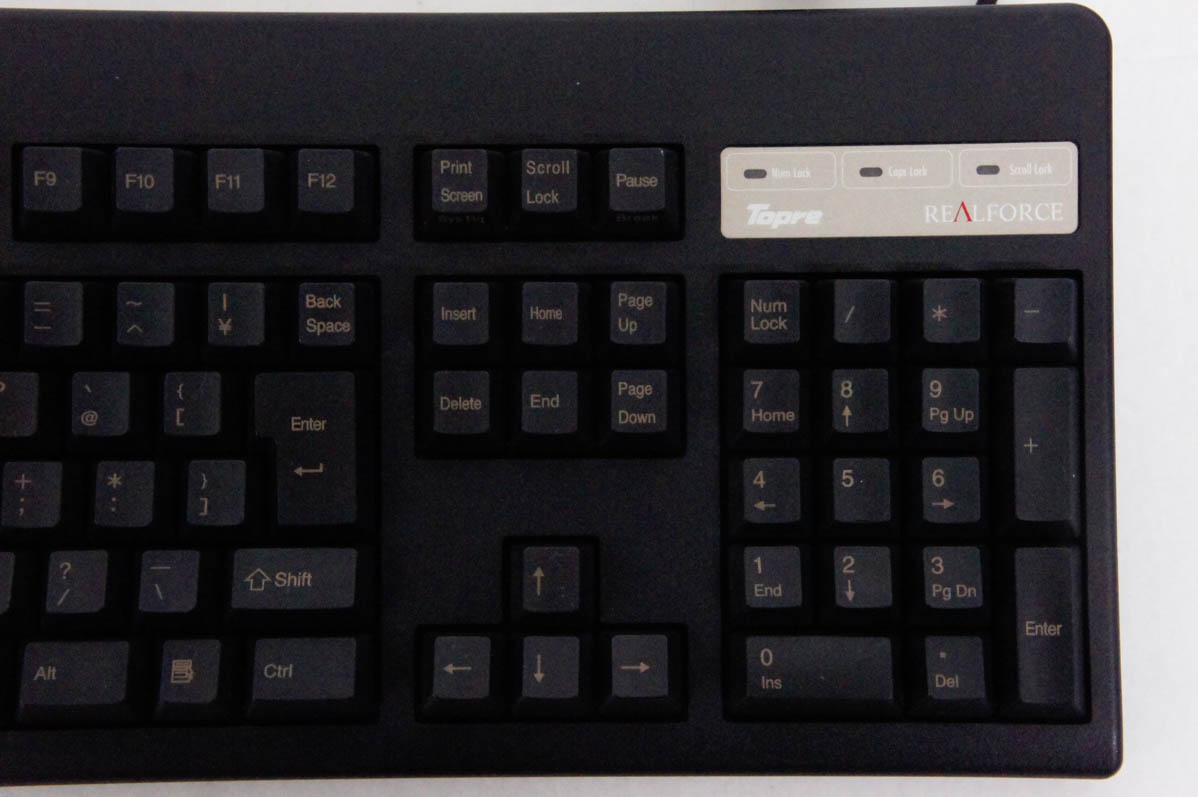 楽天市場】【中古】Topre東プレ REALFORCE リアルフォース 108UBK 変
