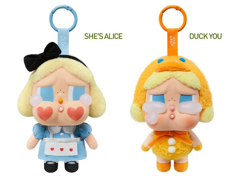 楽天市場】POP MART CRYBABY Crying Again シリーズフェイスぬいぐるみ