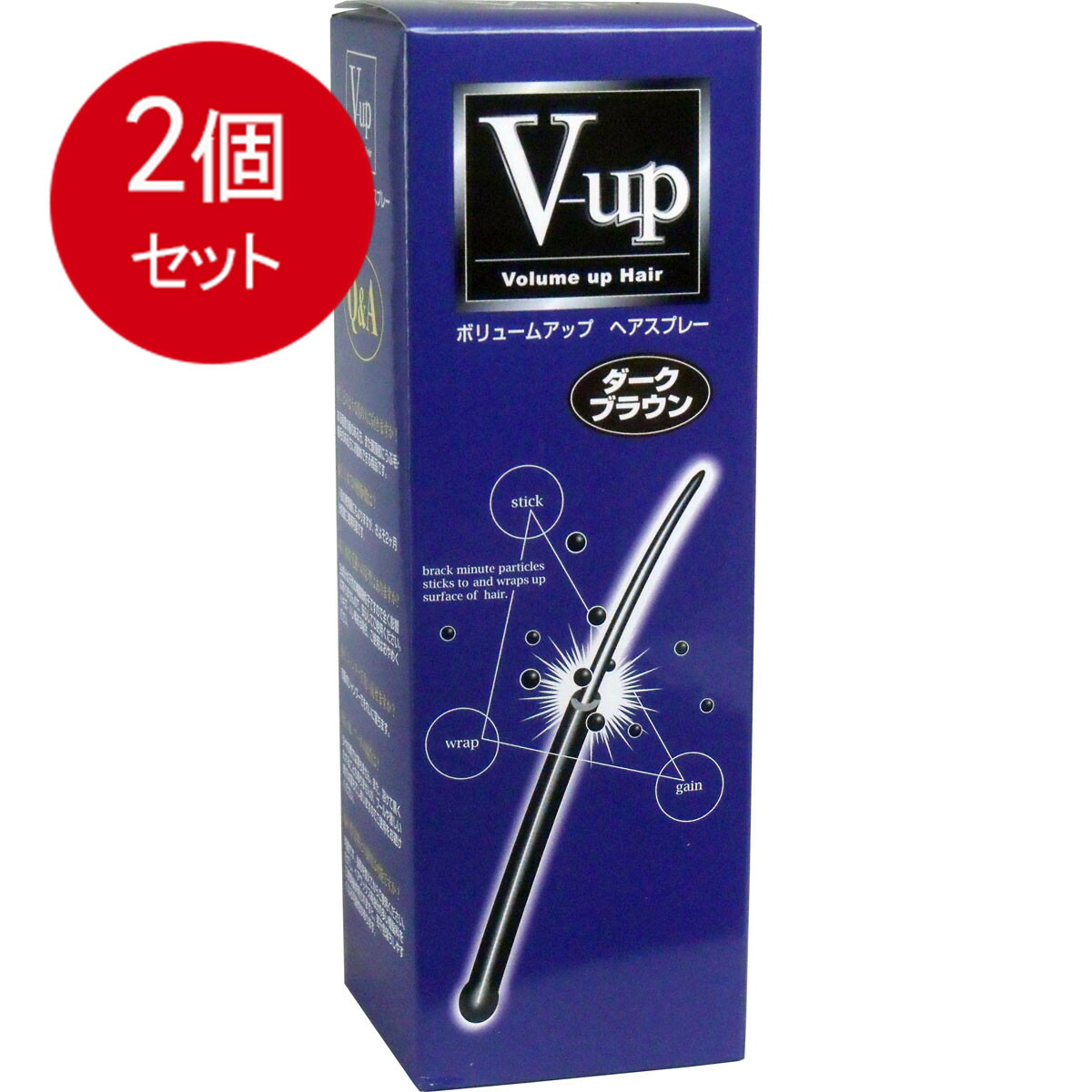 ピノーレ V-up ヘアスプレー ダークブラウン 200g10本セット Amazon