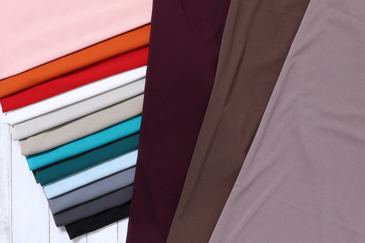 楽天市場】カラーワイズメッシュ（パープル系） 無地 布 生地 手作り