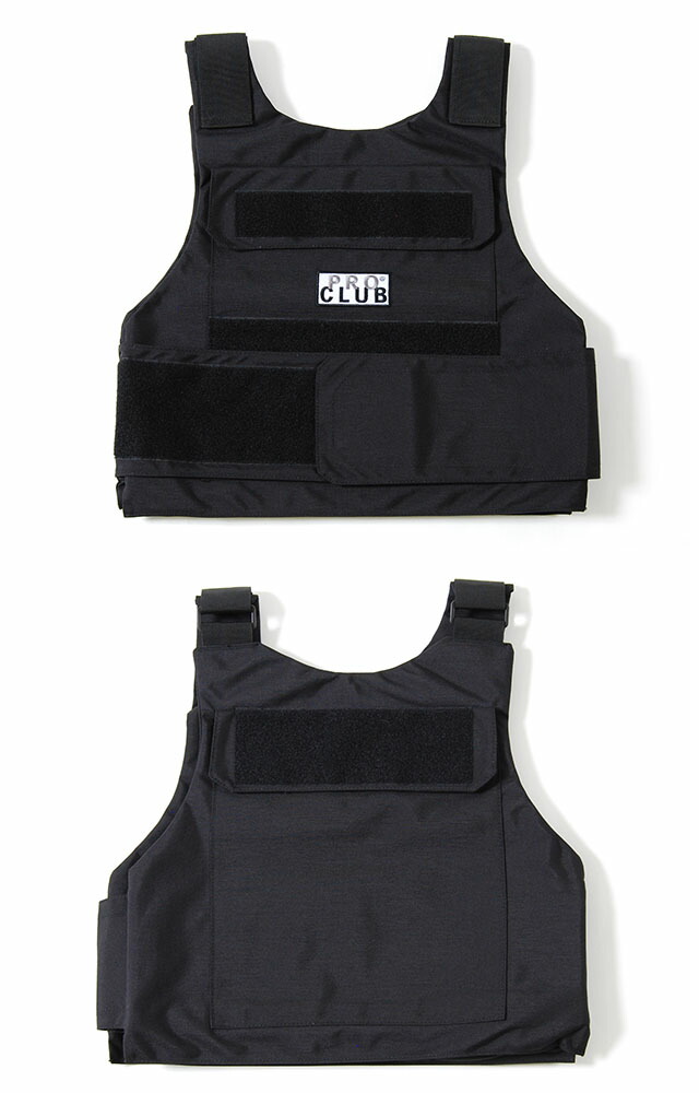 楽天市場】PRO CLUB プロクラブ ミリタリー ベスト ブラック メンズ