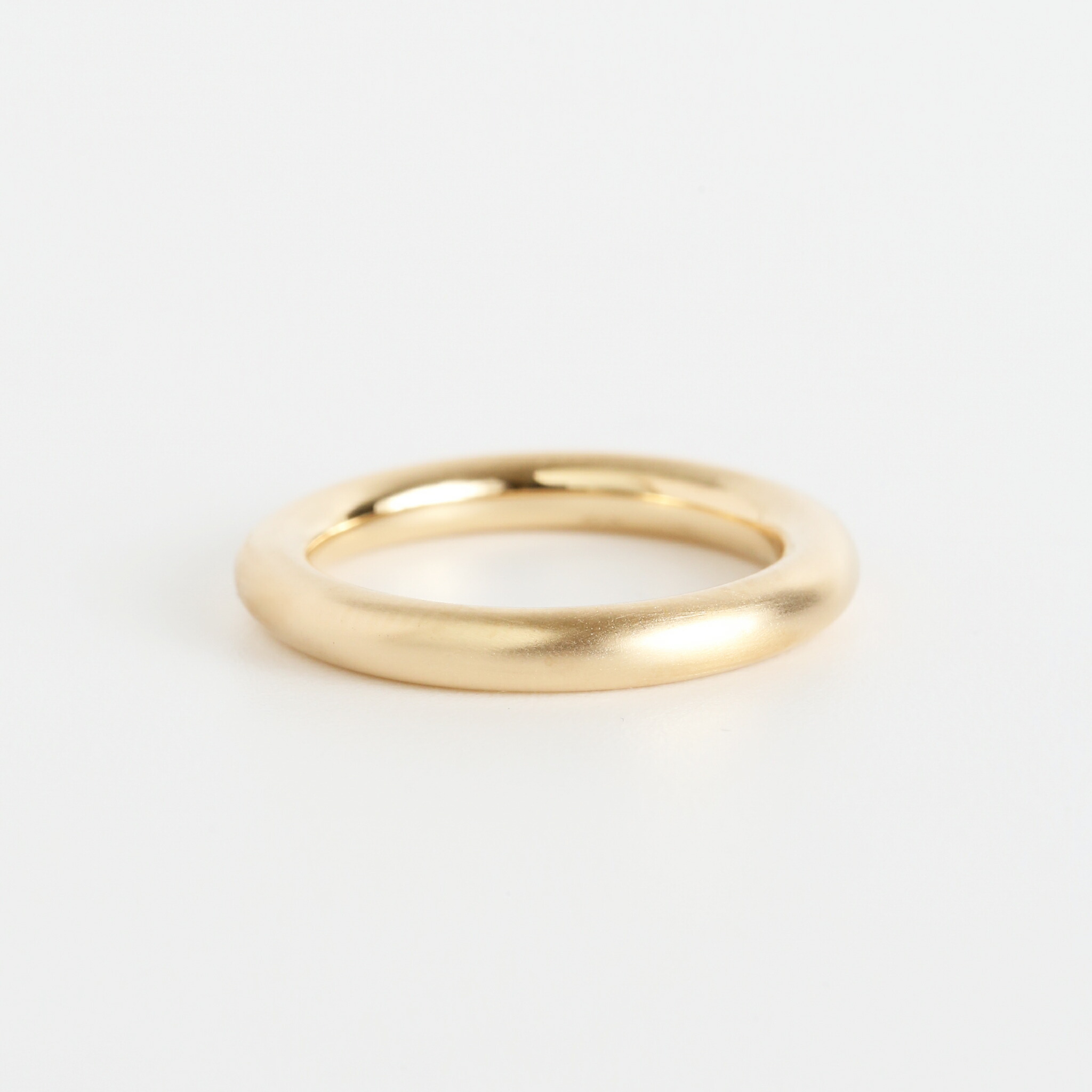 楽天市場】【Nude Ring / Hard 3mm】 K18 イエローゴールド リング