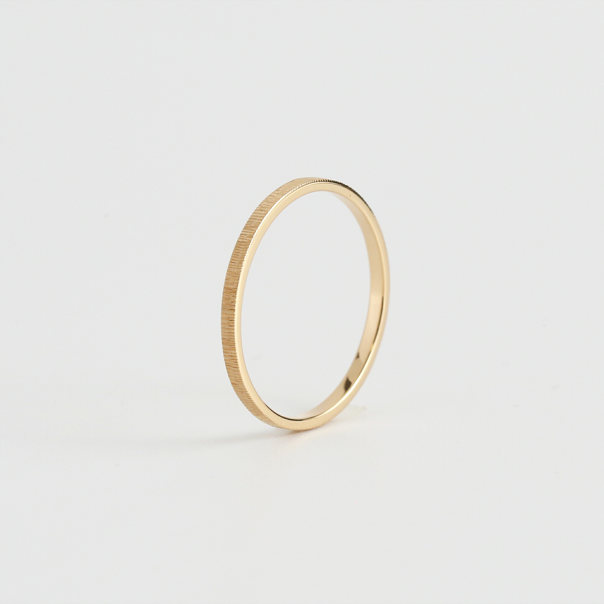 楽天市場】【Tree Ring / Slender】 K10/K18/Pt900 平打ち 地金