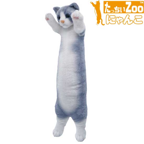 楽天市場】たっちぃZoo にゃんこ マンチカン 猫のぬいぐるみ : ソプラノ