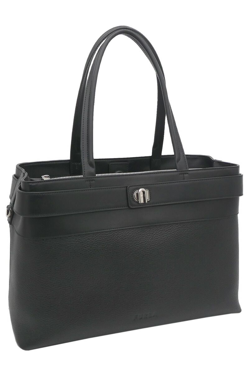 楽天市場】フルラ Man Crono トートバッグ L NERO ブラック