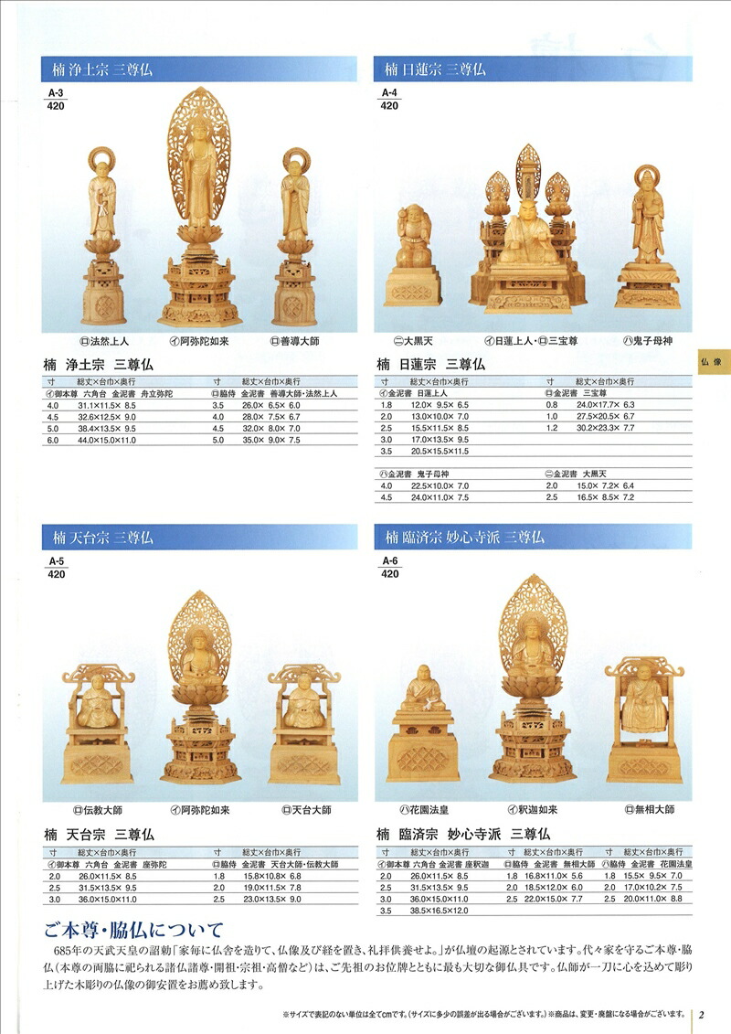 楽天市場】【仏壇】【本尊】【仏像】 仏像 楠 日蓮宗 御本尊 金泥書