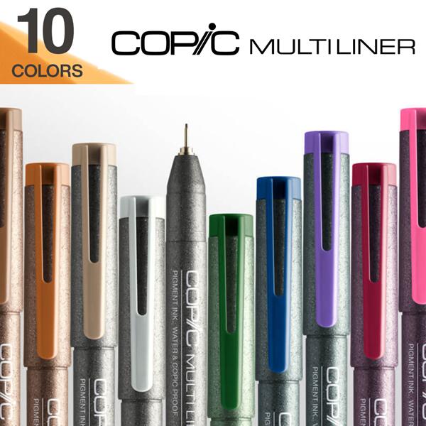 楽天市場】コピック マルチライナー COPIC コピックペン 水性顔料