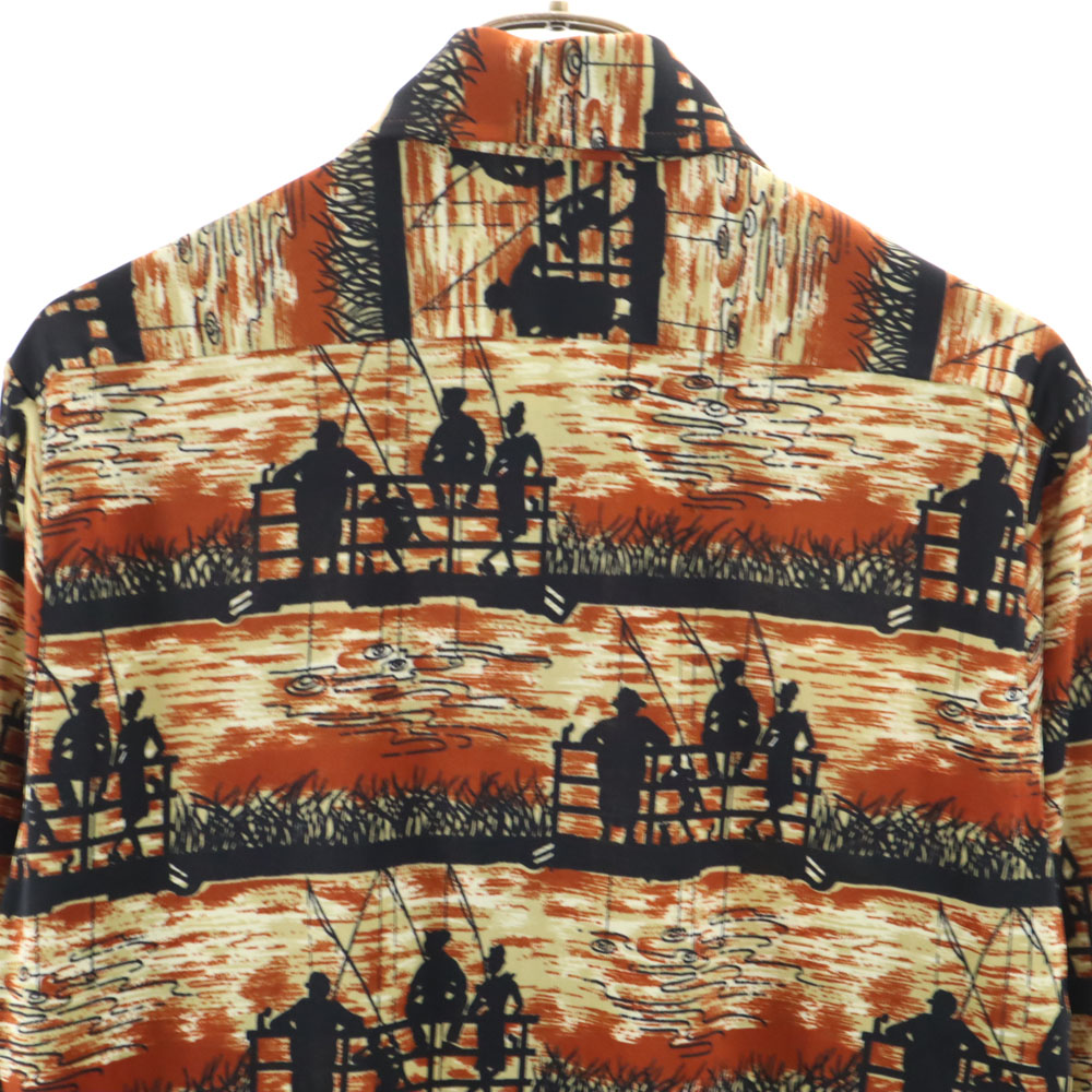 楽天市場】古着 VINTAGE ヴィンテージ 70s ポリシャツ 総柄 長袖