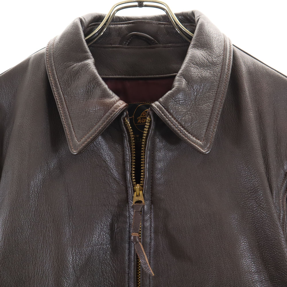 楽天市場】古着 LOST WORLDS ロストワールド USA製 G-8 レザー