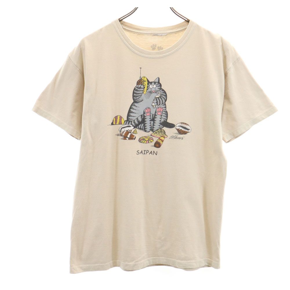 楽天市場】クリバンキャット 90s オールド クレイジーシャツ 半袖 T