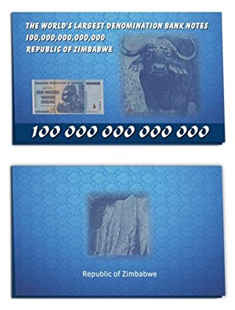 楽天市場】【新品】100兆ジンバブエドル ケース付き 紙幣