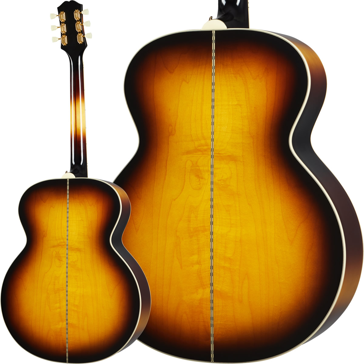 楽天市場】Epiphone Inspired by Gibson J-200 (Aged Vintage Sunburst