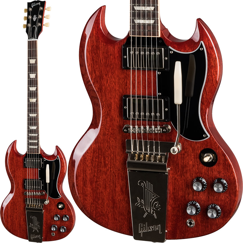 楽天市場】Gibson SG Standard '61 Maestro Vibrola (Vintage Cherry