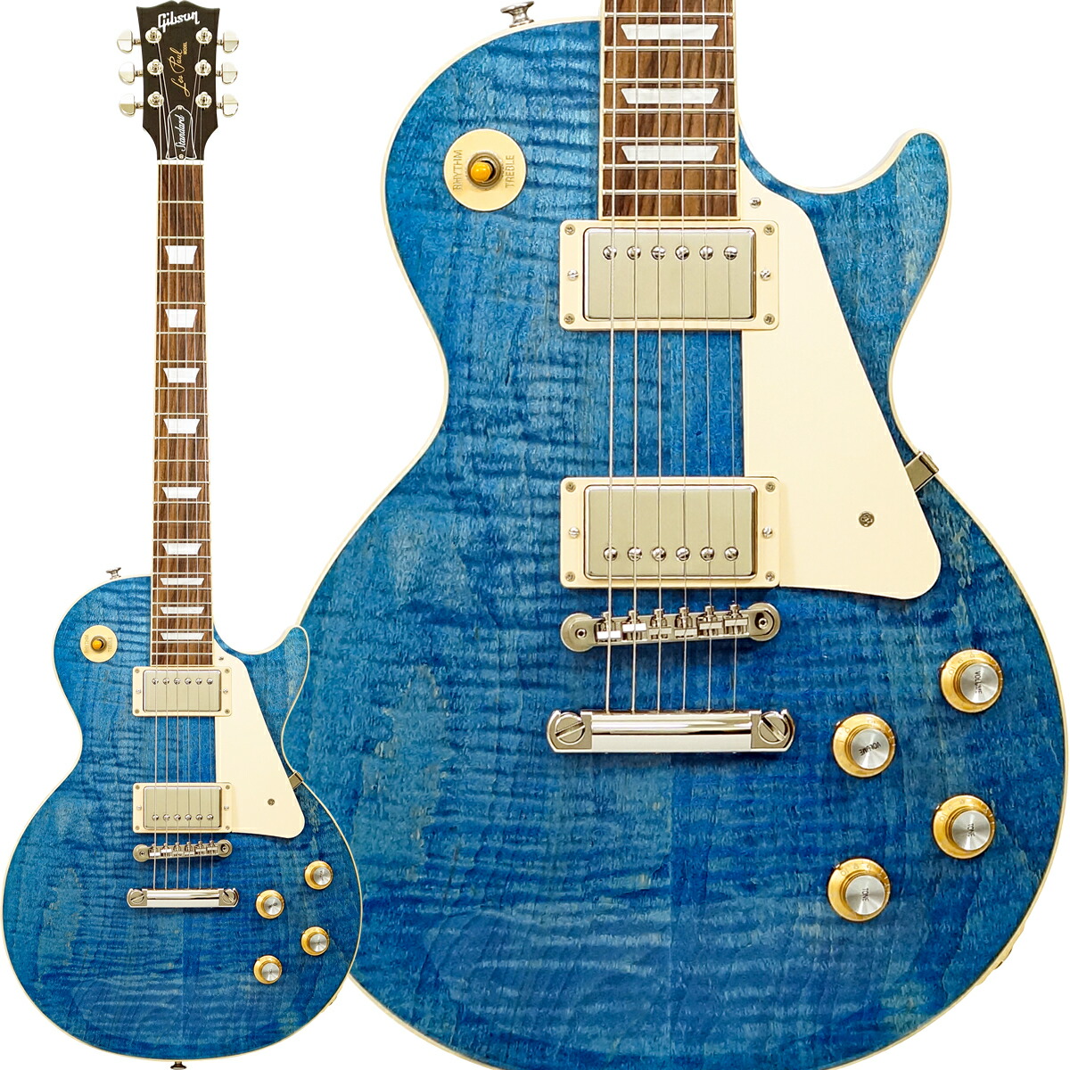 楽天市場】Gibson Les Paul Standard 60s Figured Top (Ocean Blue