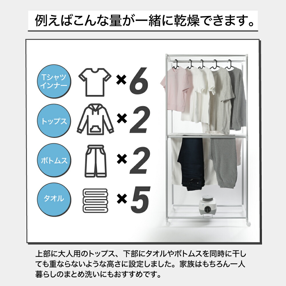 楽天市場】【スーパーセール 30％OFF！】衣類乾燥機 部屋干し 冬の乾燥