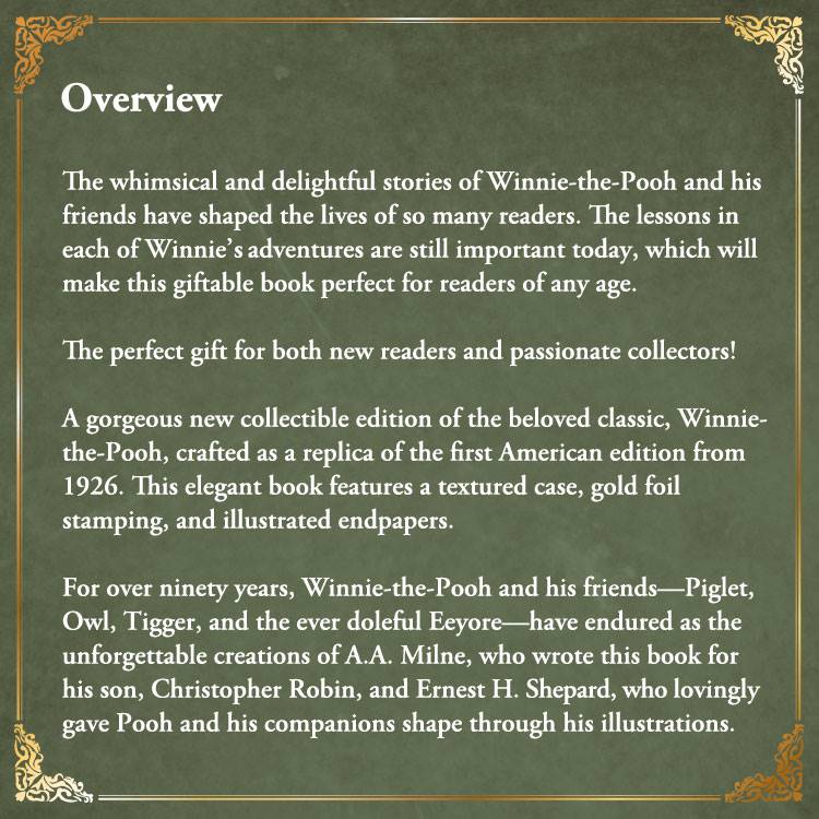 楽天市場】【洋書】ウィニー・ザ・プー クラシックギフトエディション