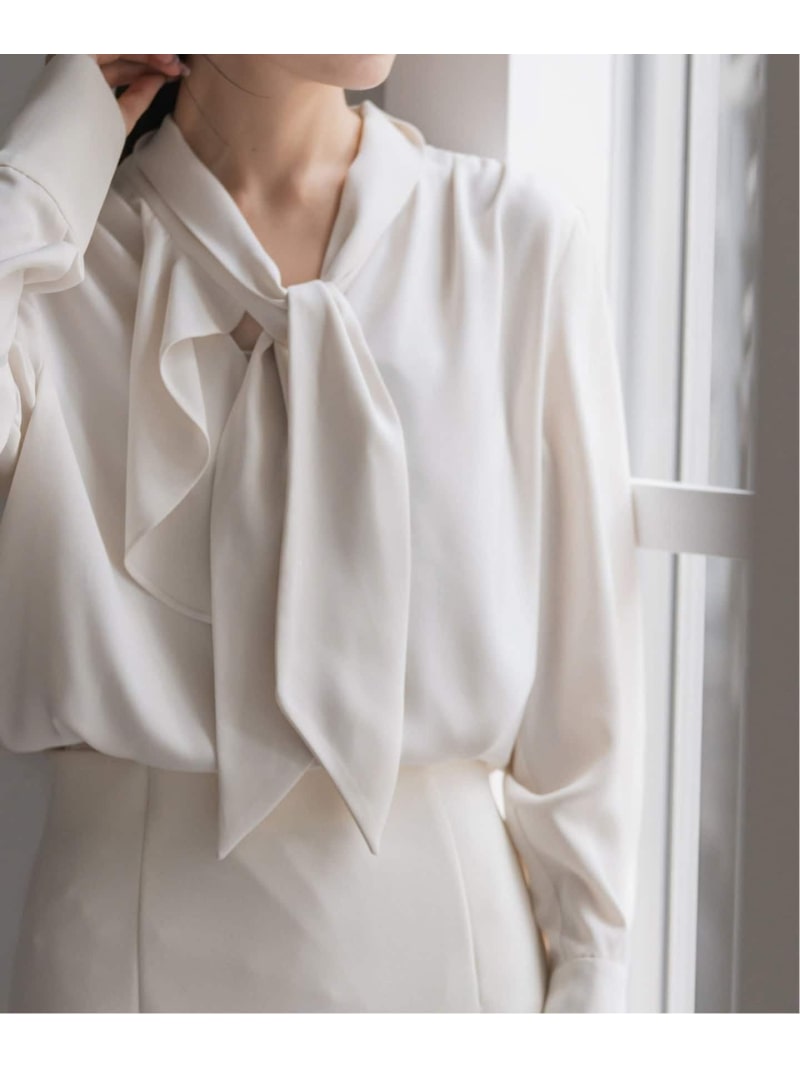 楽天市場】《WEB限定追加》ロイヤルサテンボウタイブラウス 4 NOBLE