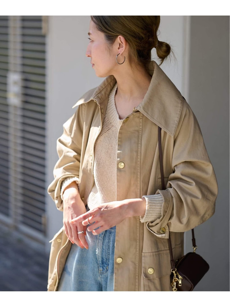 楽天市場】【BARBOUR/バブアー】別注OVER SIZE BEAUFORT BIG COLLAR