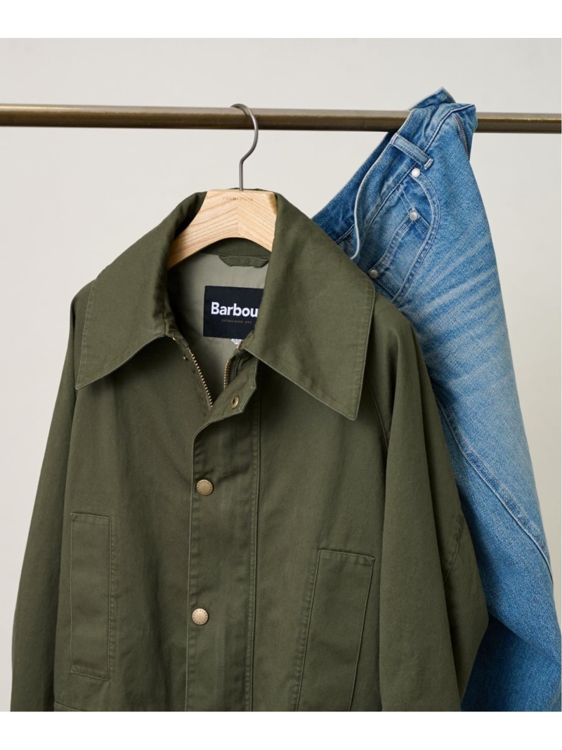 楽天市場】【BARBOUR/バブアー】別注OVER SIZE BEAUFORT BIG COLLAR
