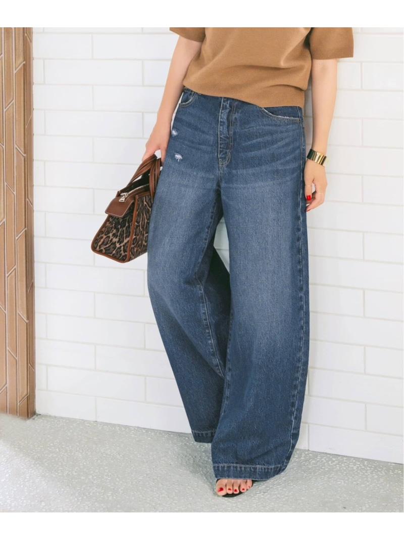 楽天市場】【SALE／30%OFF】《追加3》 5 1/2 BAGGY DENIM Spick & Span