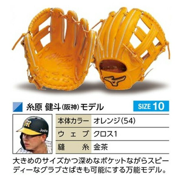楽天市場】ミズノプロ オーダーグラブ 軟式グローブ 軟式用 糸原健斗