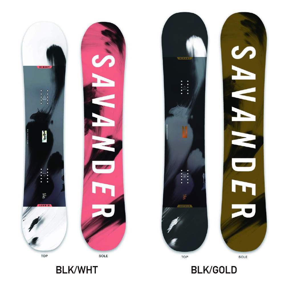 楽天市場】SAVANDER スノーボード 板 2点セット 3点セット BINARY