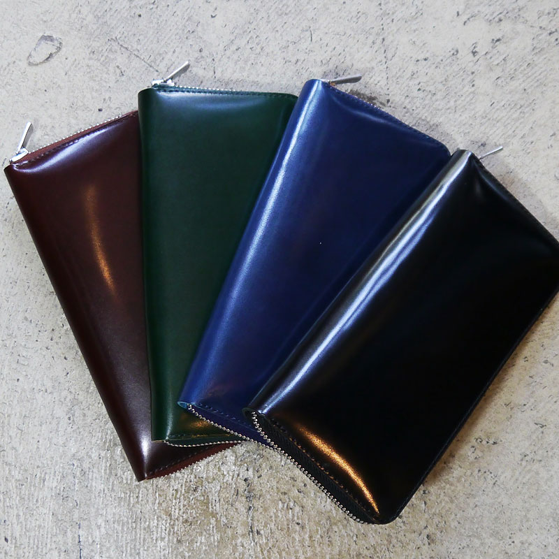 楽天市場】新喜皮革 コードバン 長財布 ラウンドファスナー ロング