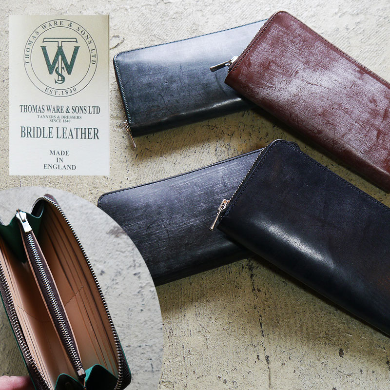 楽天市場】ブライドルレザー 財布 長財布 メンズ レディース 財布