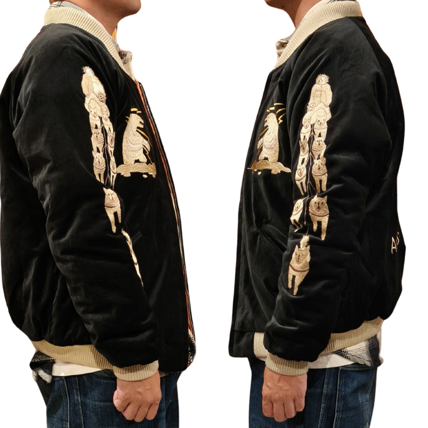 楽天市場】テーラー東洋 別珍 スカジャン 横須賀 アラスカ アラスカ