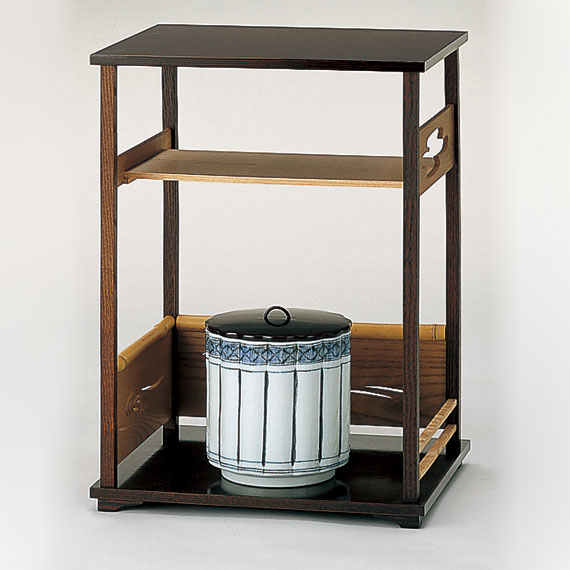 楽天市場】【茶器/茶道具 お棚】 三成棚 鵬雲斎好写し 中村宗悦作 組立