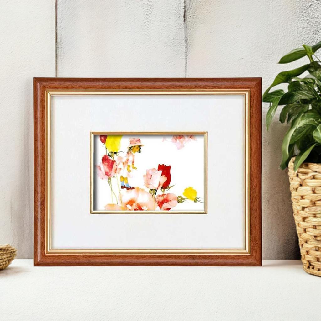 いわさきちひろ リトグラフ いわさきちひろ 「花と赤ちゃん」 161/365