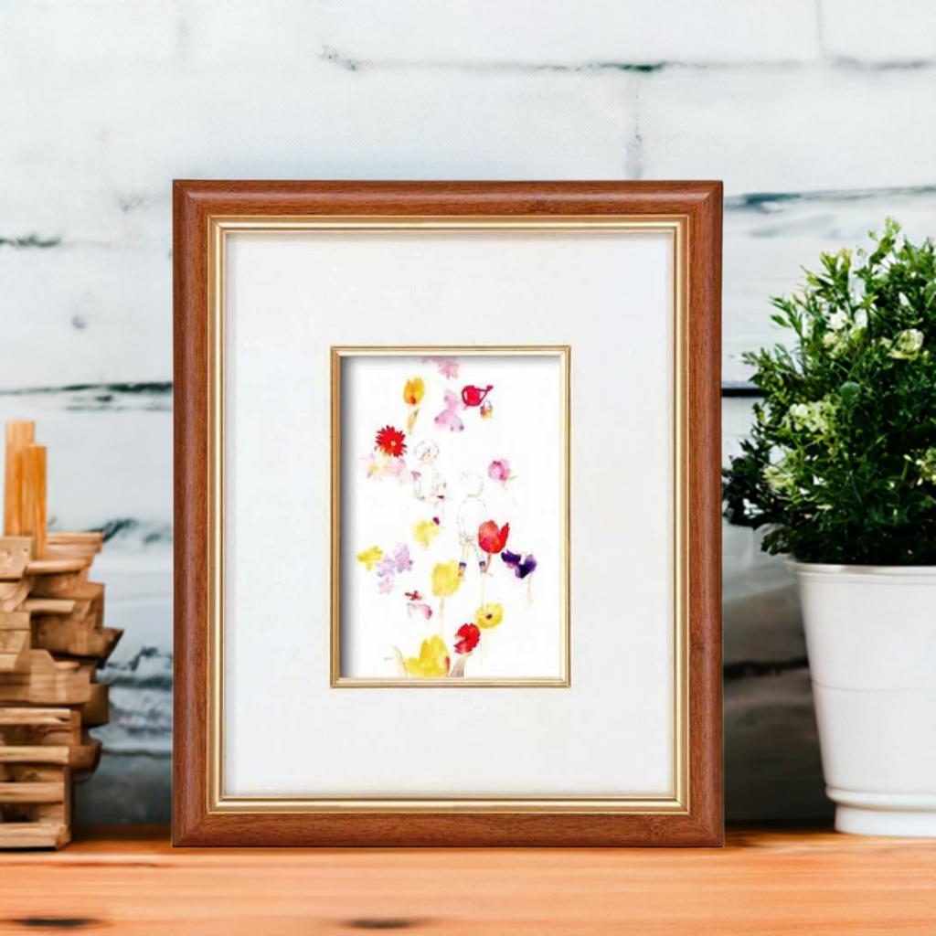 楽天市場】いわさきちひろ 絵画 版画 全30作 『みずやり』のフレーム