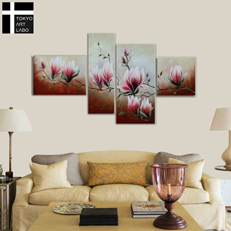 楽天市場】【楽天ランキング1位獲得】絵画【モクレン蓮の花】壁掛け
