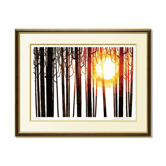 楽天市場】絵画 額入り インテリア おしゃれ モダン 壁掛け【木漏れ日