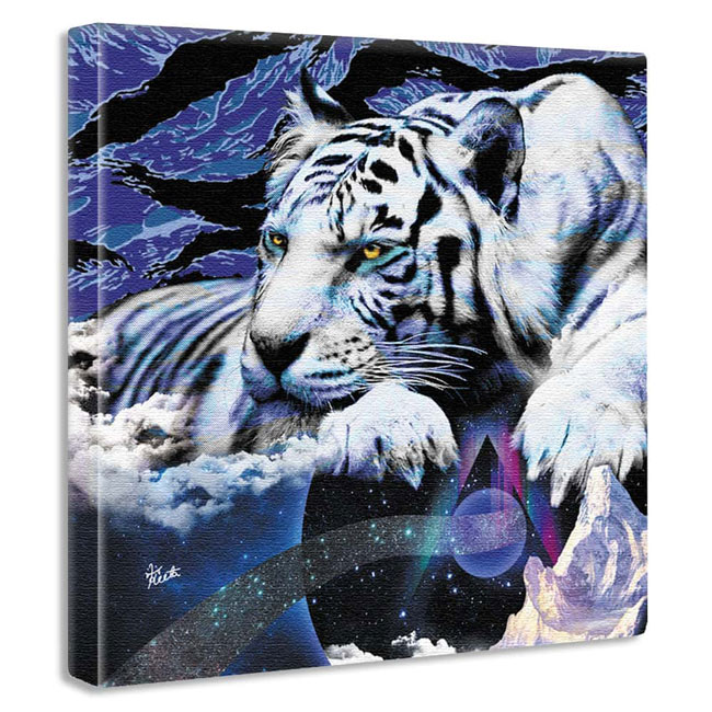 楽天市場】【楽天ランキング1位獲得】ホワイトタイガー アートパネル