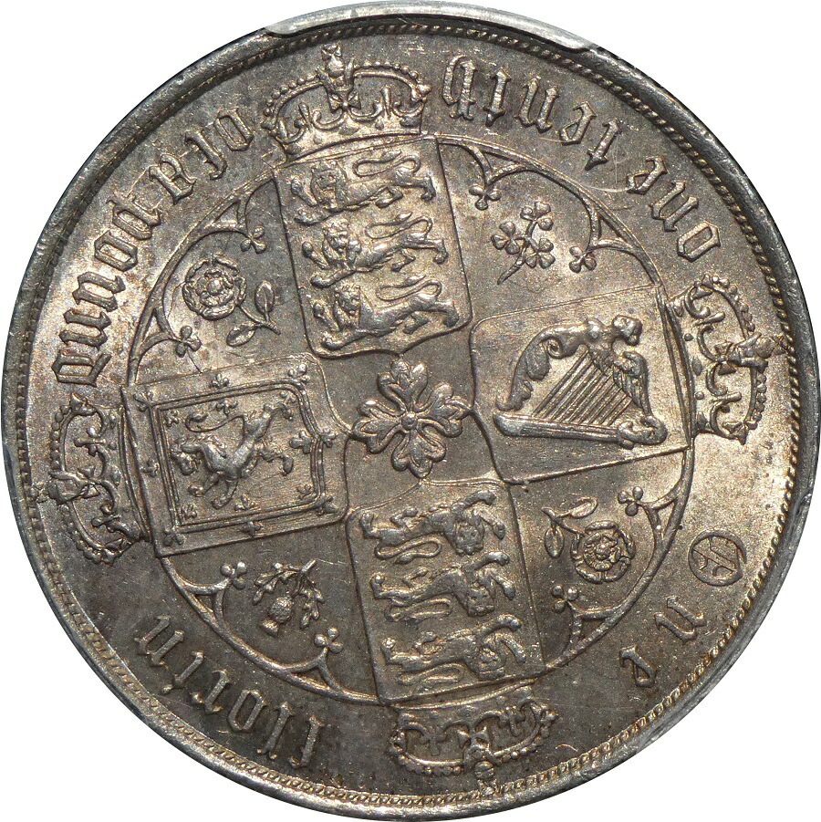 楽天市場】PCGS ゴチックフローリン ビクトリア女王 銀貨 PCGS鑑定