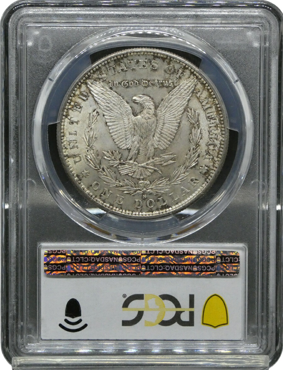 楽天市場】PCGS MS64 アメリカ モルガンダラー モルガン1ドル銀貨