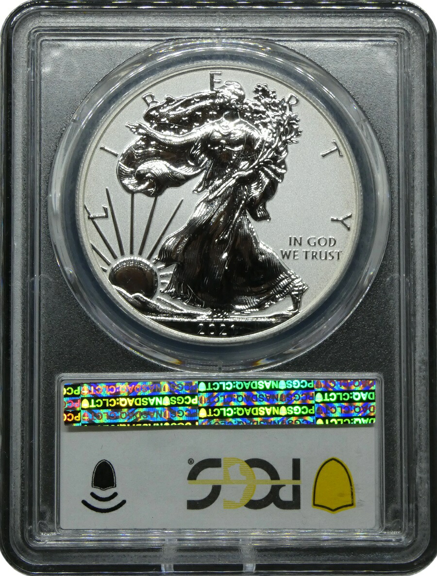 楽天市場】2枚セット PCGS RP69 2021年 アメリカ リバースプルーフ