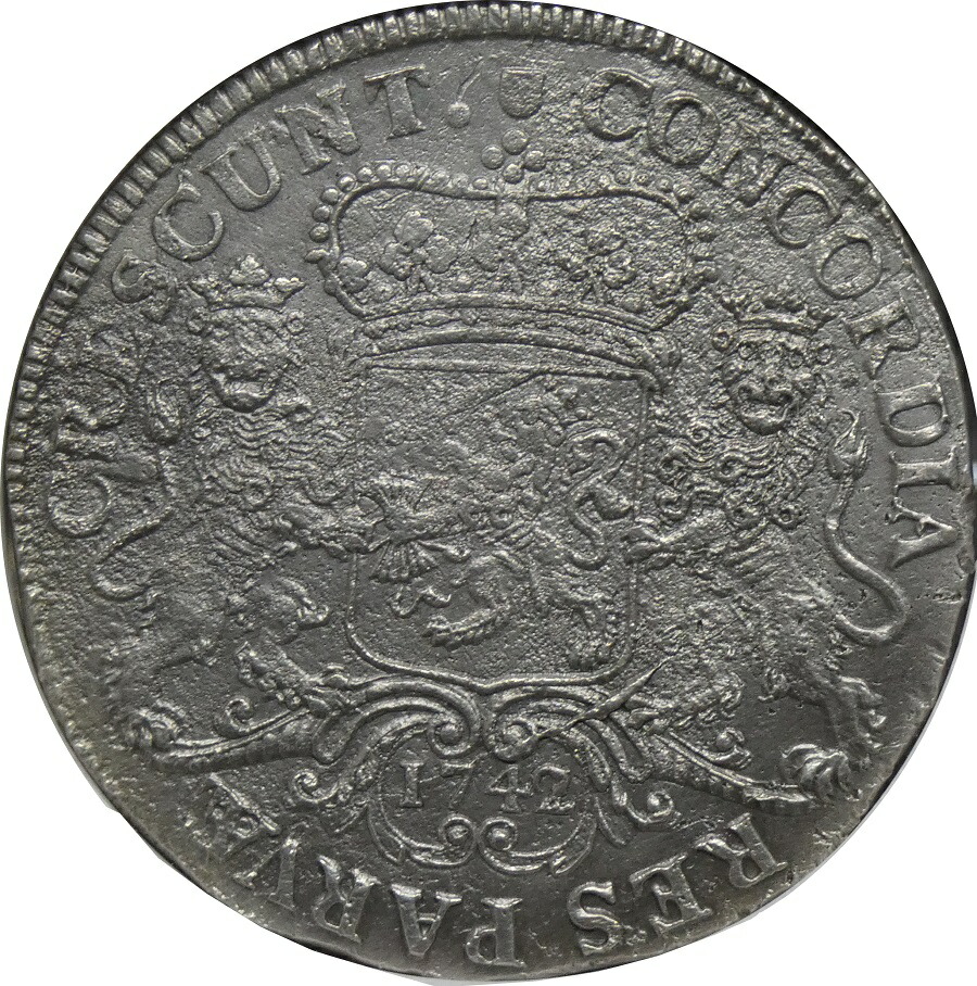 楽天市場】シルバーライダー NGC鑑定 1742年 オランダ 銀貨