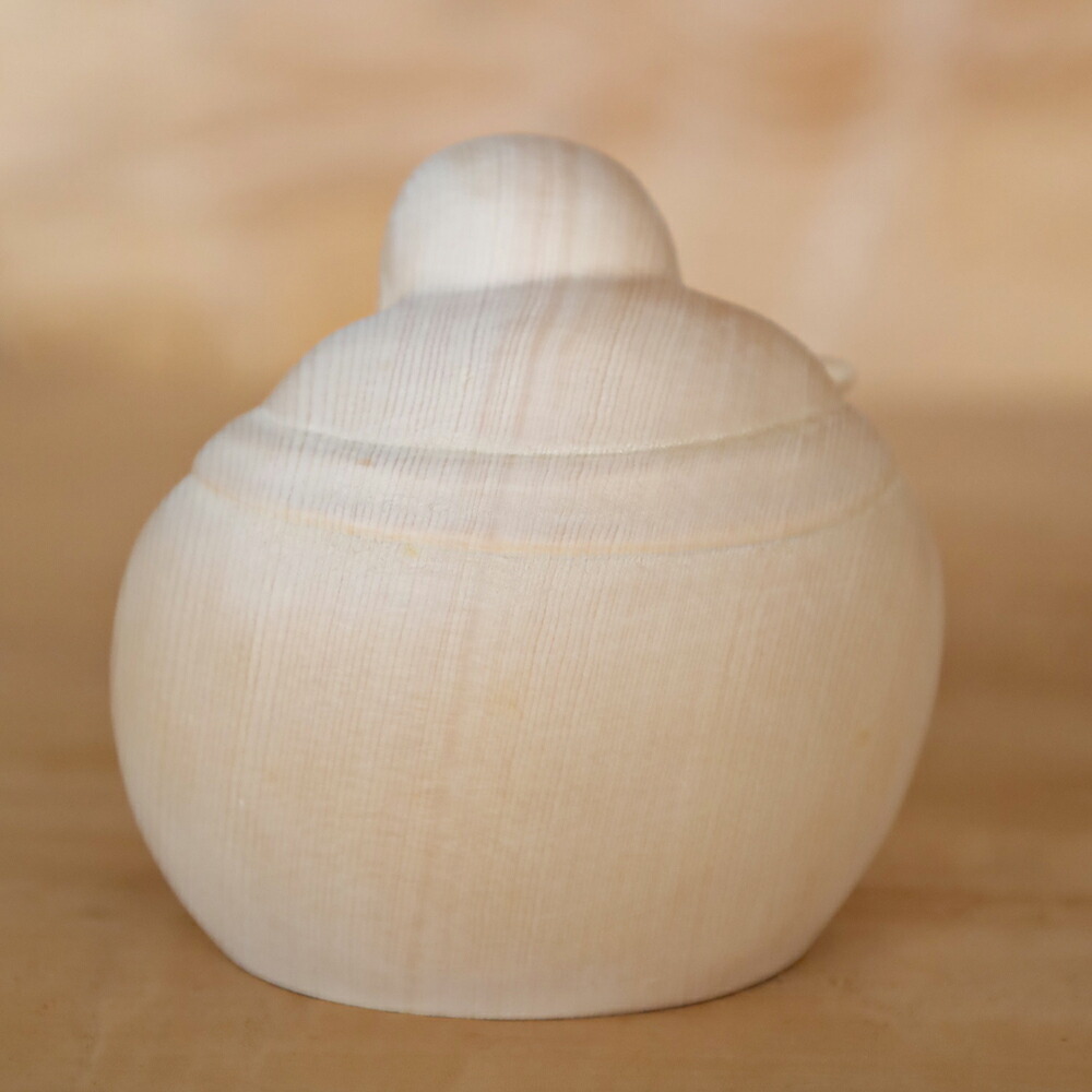 楽天市場】【高9cm】木彫り 布袋様 大 一刀彫 / 素材：桧（置物