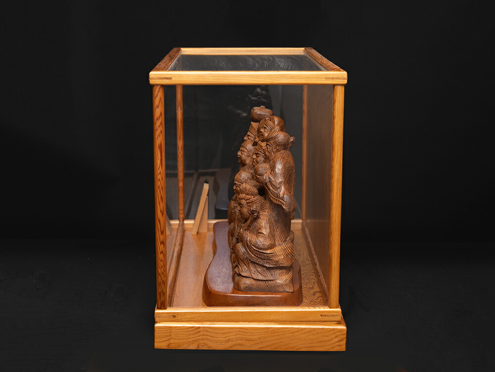 楽天市場】屋久杉 七福神 木彫り 一刀彫 / 素材：屋久杉（置物,縁起物