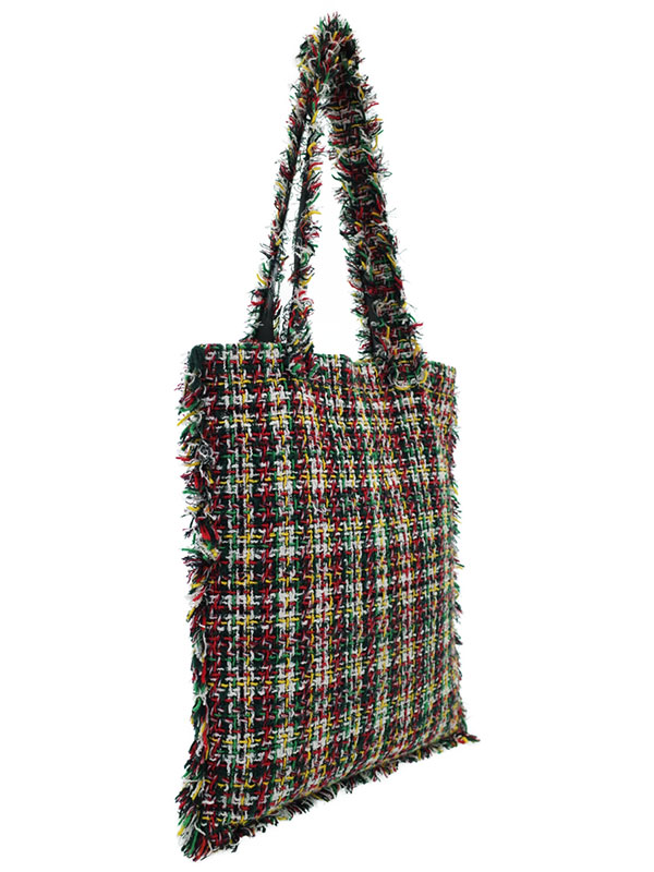 楽天市場】【CHANEL】シャネル『ツイード NO.5 トートバッグ』A91557