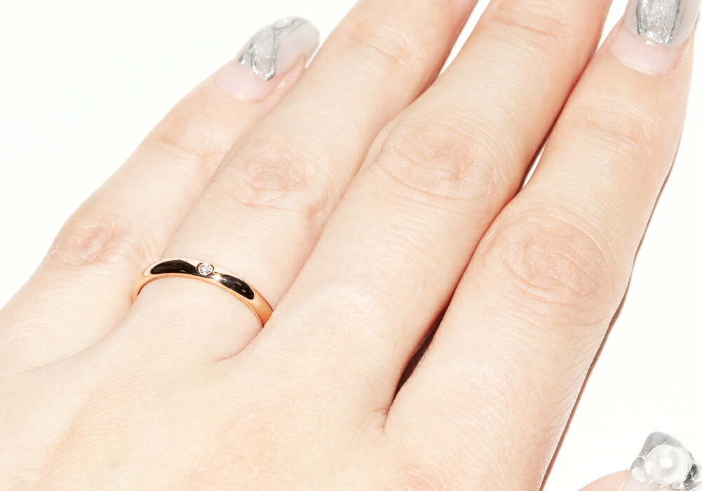 楽天市場】カルティエ 指輪 K18PG ダイヤ1P(0.01ct) クラシック