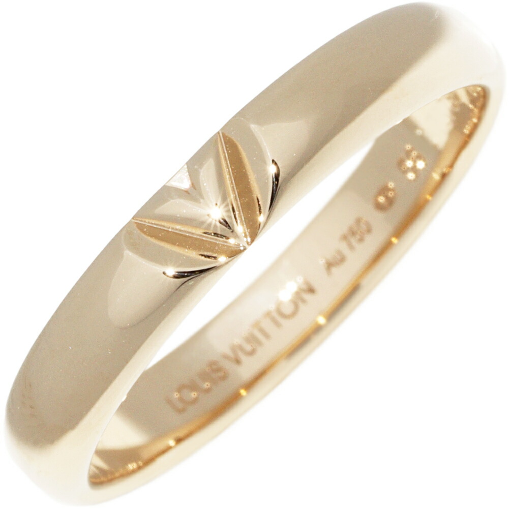 楽天市場】ルイヴィトン 指輪 K18YG LV ヴォルトミュルティ リング 幅