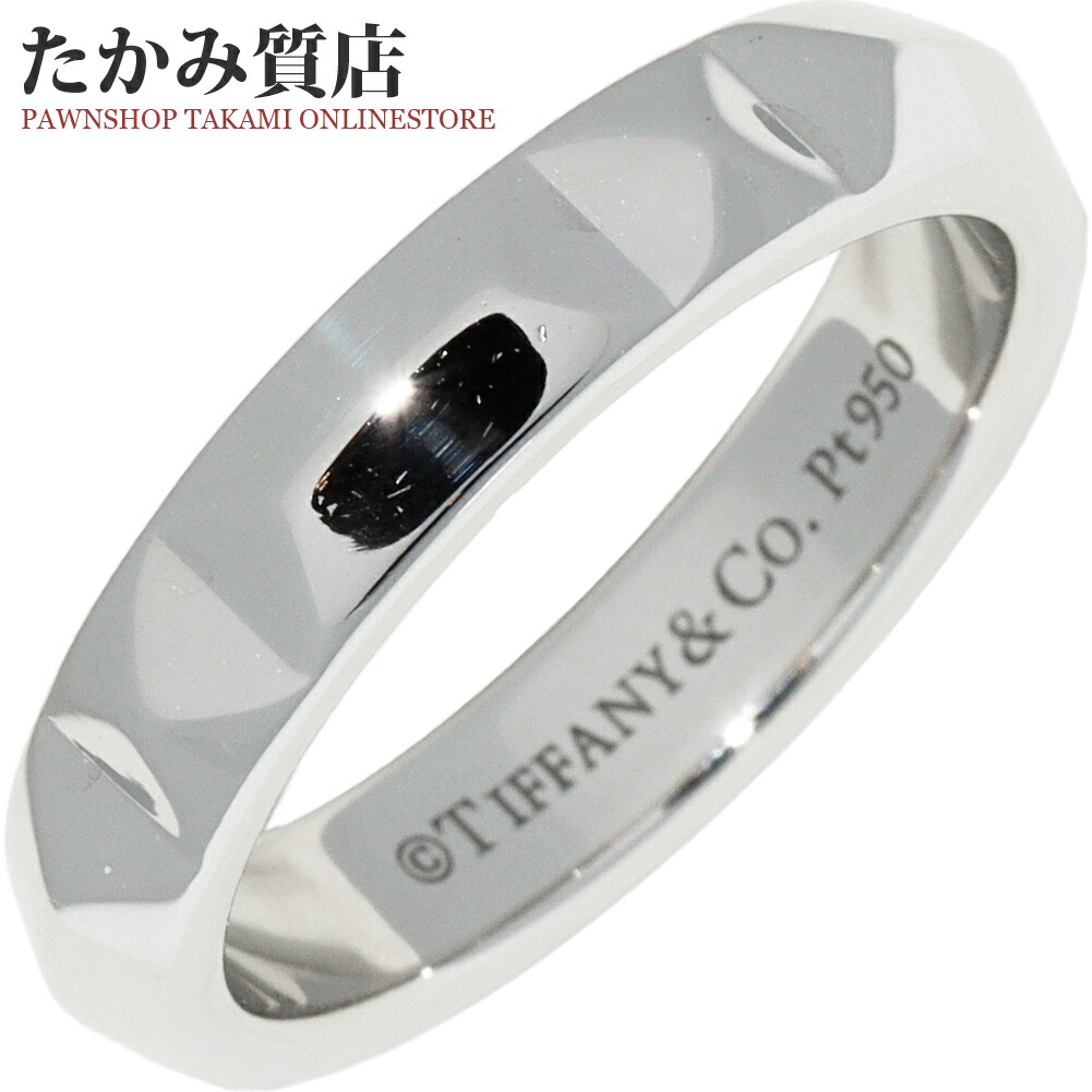 楽天市場】ティファニー 指輪 Pt950 トゥルー バンドリング 幅4ミリ 約