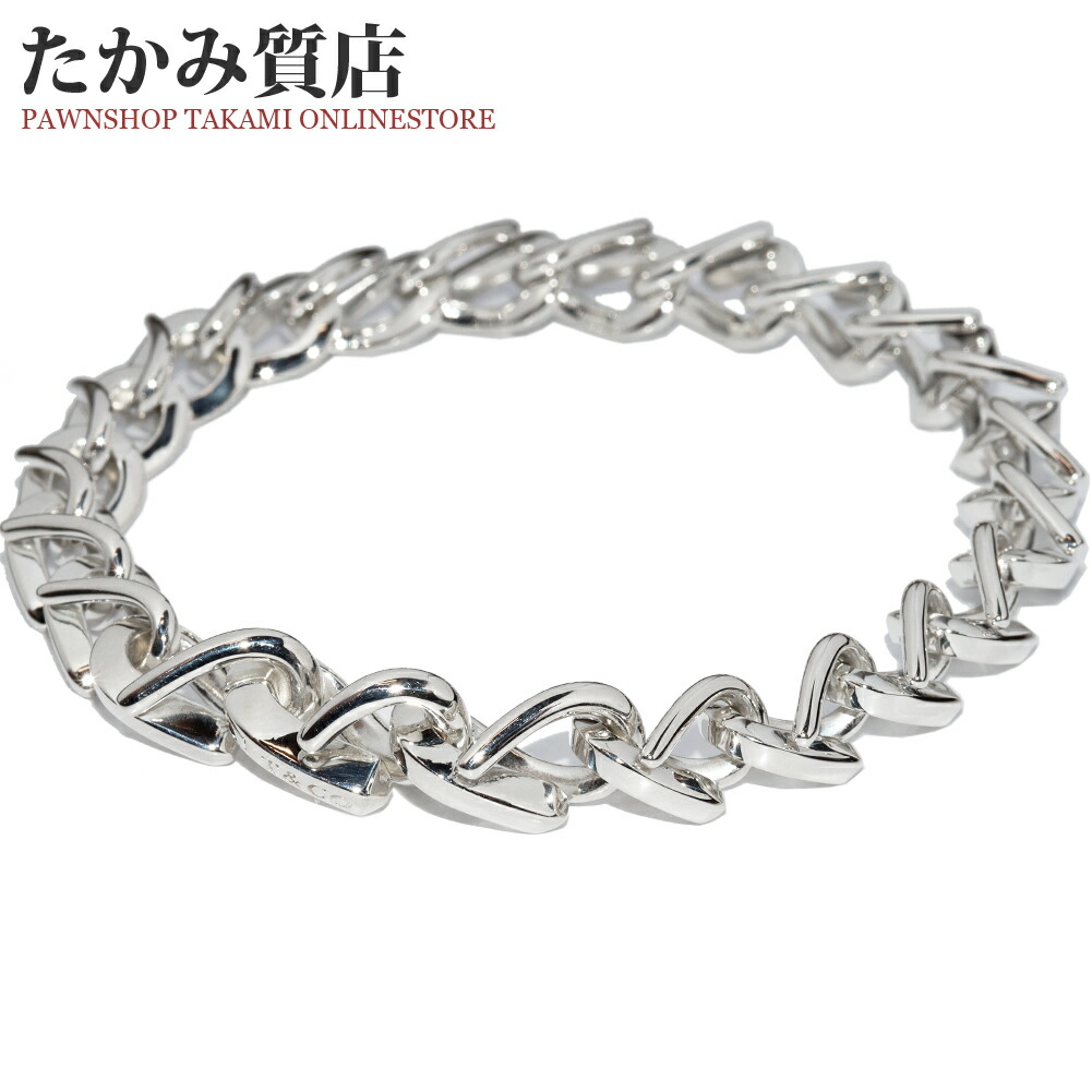 楽天市場】ティファニー ブレスレット SV フォージ ミディアムリンク